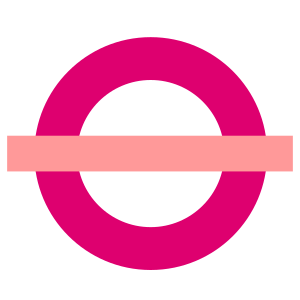 Pink roundel.svg